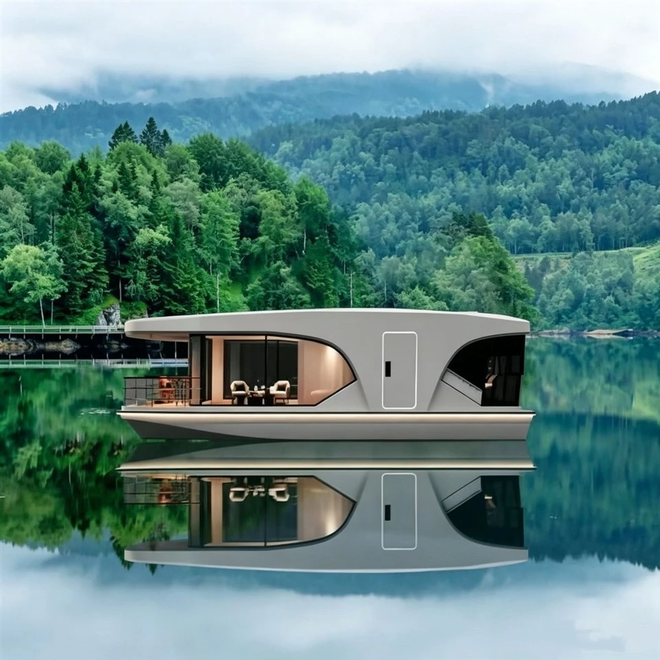 Floating Houseboats for Leisure Living